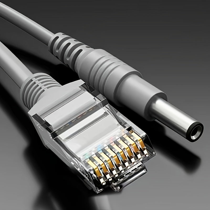 10M 20M Ethernet Cable with RJ45 and DC Connectors for Surveillance Cameras