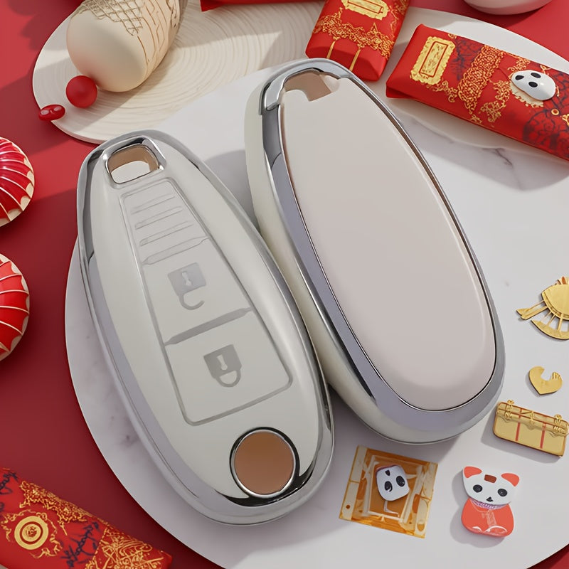 Car Key Case for Vitara Forte SX4 Leather Cover Protective Bag