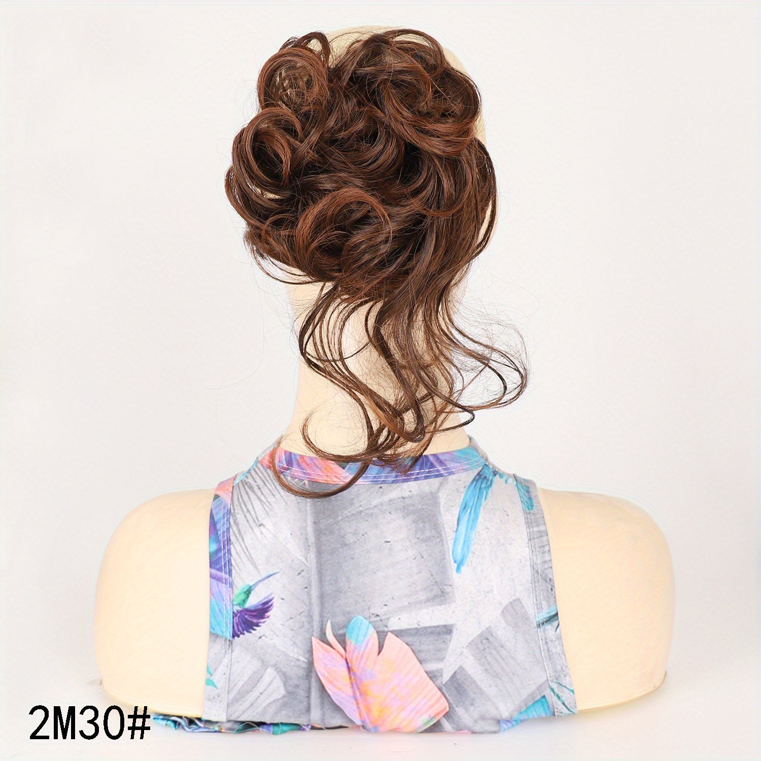 Women's Wavy Curly Synthetic Hairpiece Scrunchies for Tousled Updo