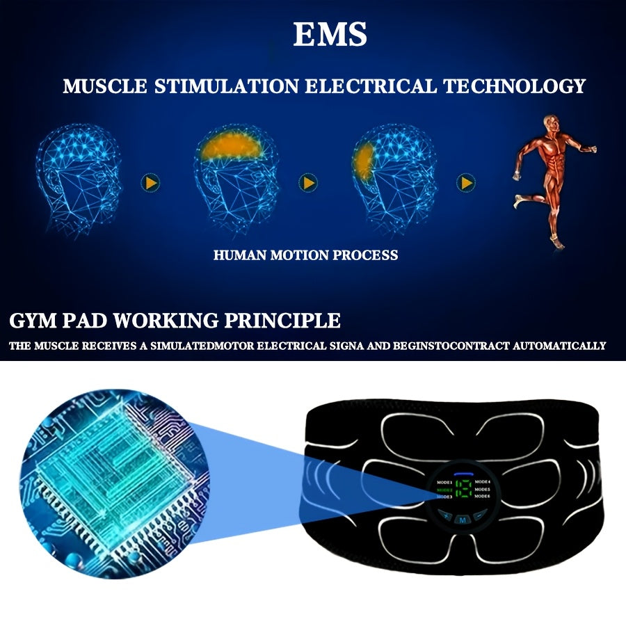 USB zaryadlash massaj kamarlarining uch qismli to'plami, o'nta massaj rejimi, EMS mushak stimulyatsiya funksiyasi, 6 ta massaj rejimi va 18 ta intensivlik. Uyda foydalanish uchun ideal va ajoyib sovg'a bo'ladi.