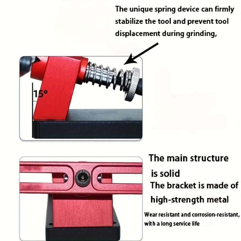 Reversible kitchen knife sharpener with diamond and ruby stones adjustable for home use