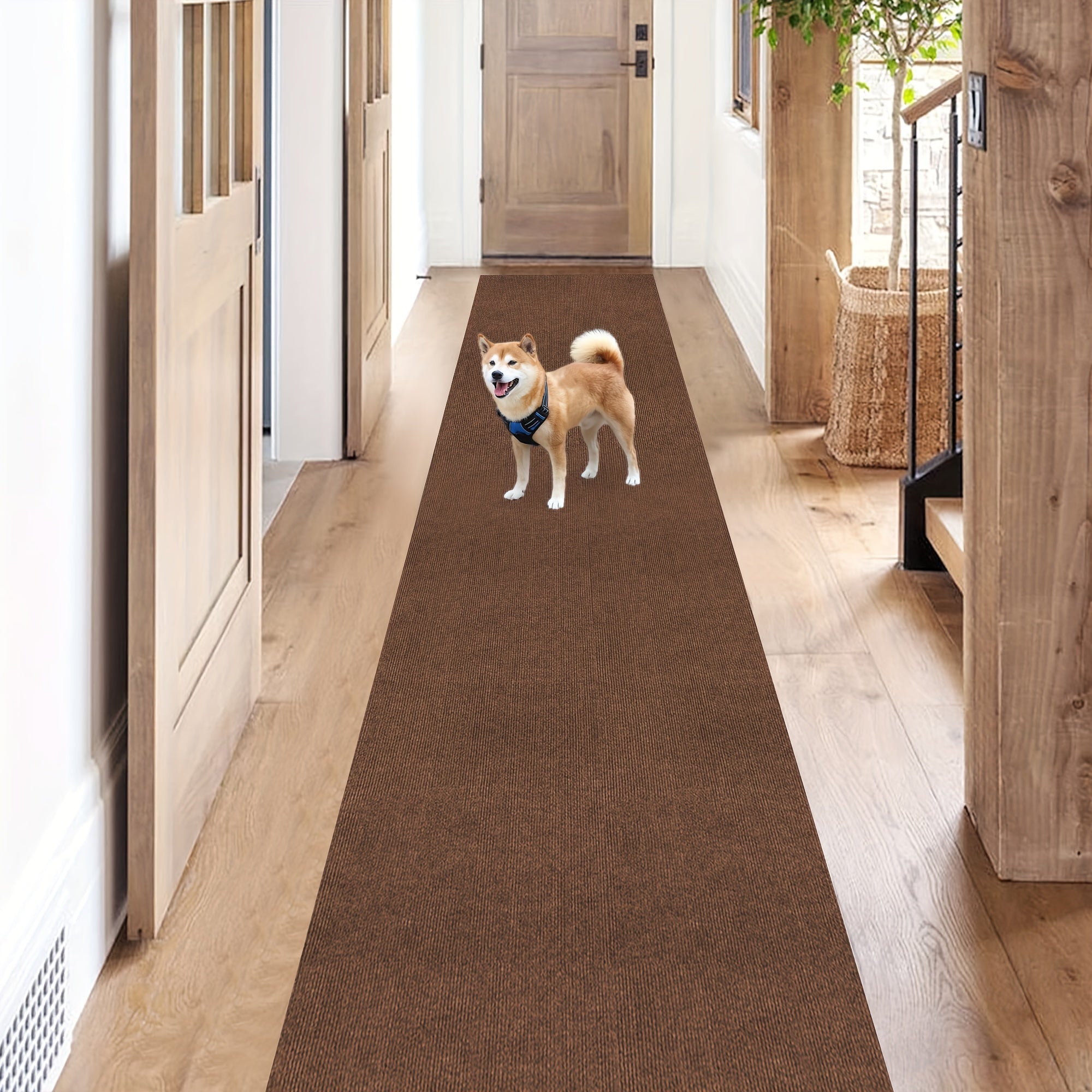 Qalin yuguruvchi gilam, yo'lni nishonlash va ko'rgazma ochilishlari uchun mukammal. Rojdestvo DIY loyihalari uchun yuvinish xonasi, koridor, oshxona va zinapoyalarda ideal. Mashinada yuvilishi mumkin va yog'och pollarda foydalanish uchun mo'ljallangan.