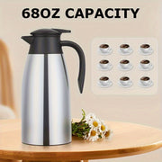 Insulated Vacuum Bottle 304 Stainless Steel Double-Layer Thermal Hot Cold