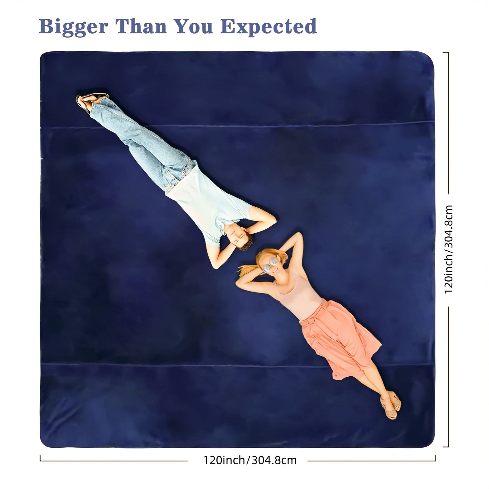 Manta de felpa tamaño extra king 3.05m x 3.05m, suave y acogedora de franela para sofá y cama