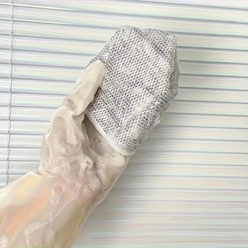 Stainless Steel Wire Scrubber with Steel Ball and Rags for Dish and Pot Cleaning Sizes 1 3 5 10 20