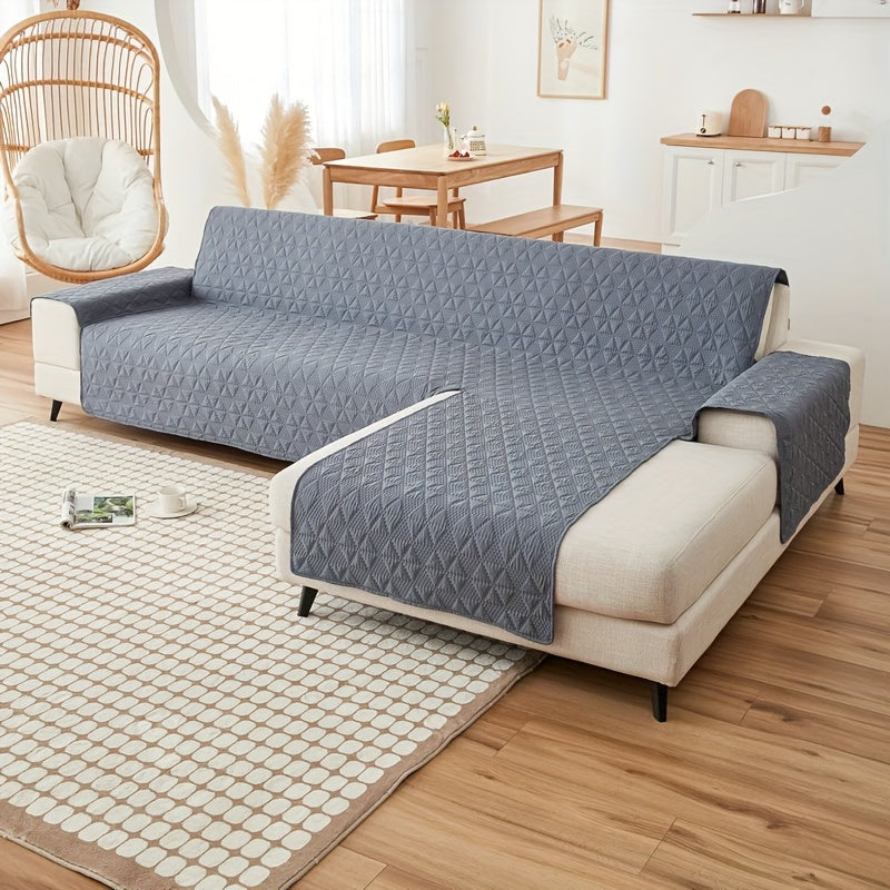 Waterproof Non-Slip Polyester Sofa Slipcover for Home and Office