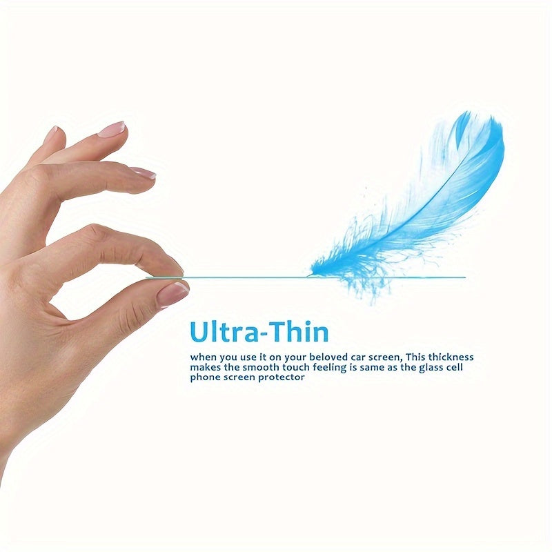 Car Dashboard Screen Protector for 15.6-Inch LCD and 10.25-Inch Display Tempered Glass Protector