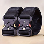 Unisex Canvas Belt Adjustable Tactical Belt for Outdoor, Casual, Everyday Wear