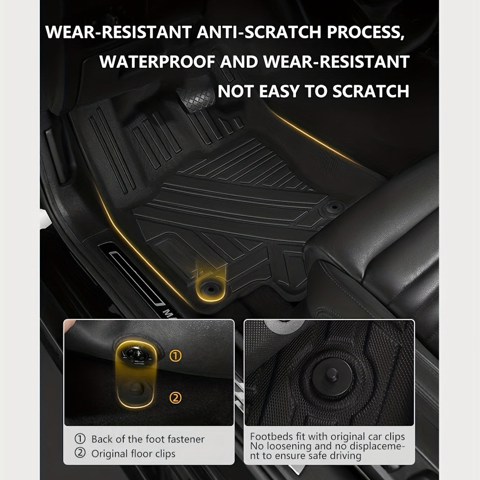 All Weather TPE Floor Mats and Cargo Liners for Telluride 2020–2024