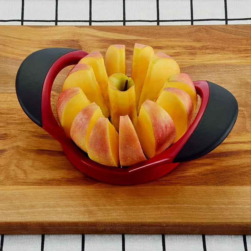 Stainless Steel Apple Slicer 12-Blade Fruit and Vegetable Corer and Divider