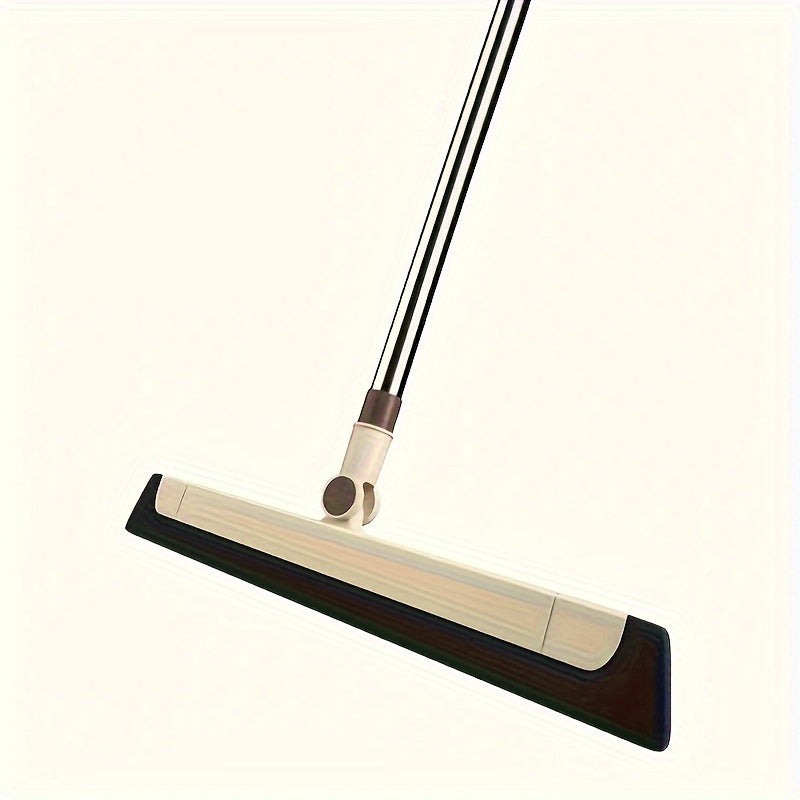 Stainless Steel 3-in-1 Squeegee for Floors Windows Dust Pet Hair Cleaning