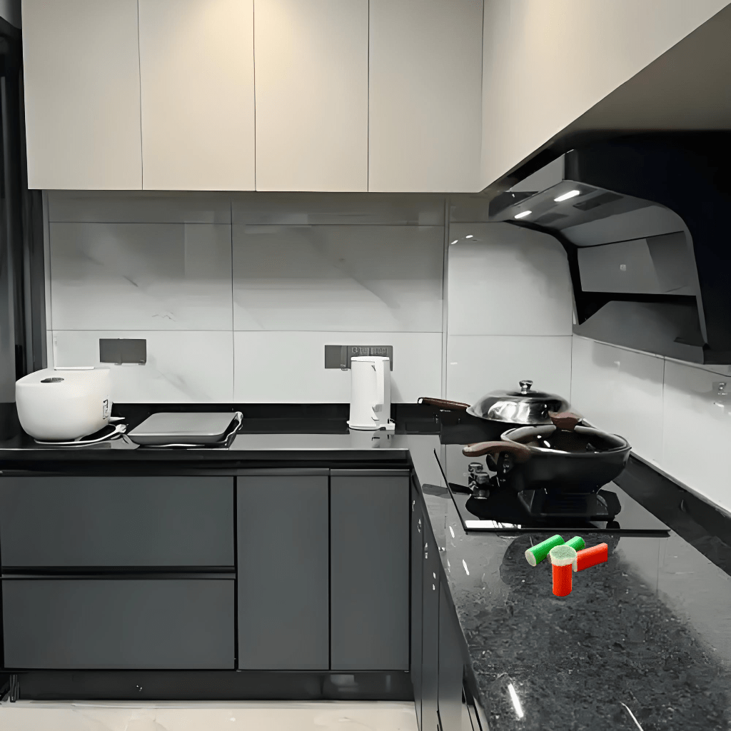 Cepillo de limpieza de cocina duradero, removedor de manchas de plástico para ollas, sartenes y herramientas