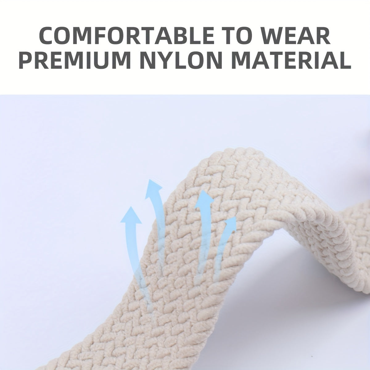 Breathable Nylon Apple Watch Band Pink with Golden Buckle for Series 1-9 SE Ultra