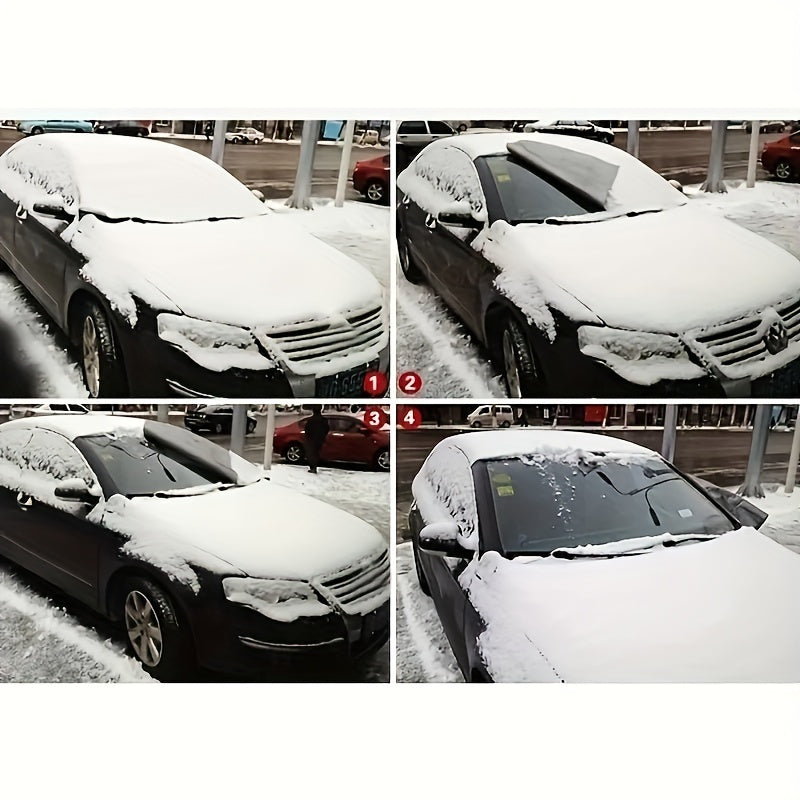Winter Car Snow Cover Foldable Windshield Sunshade