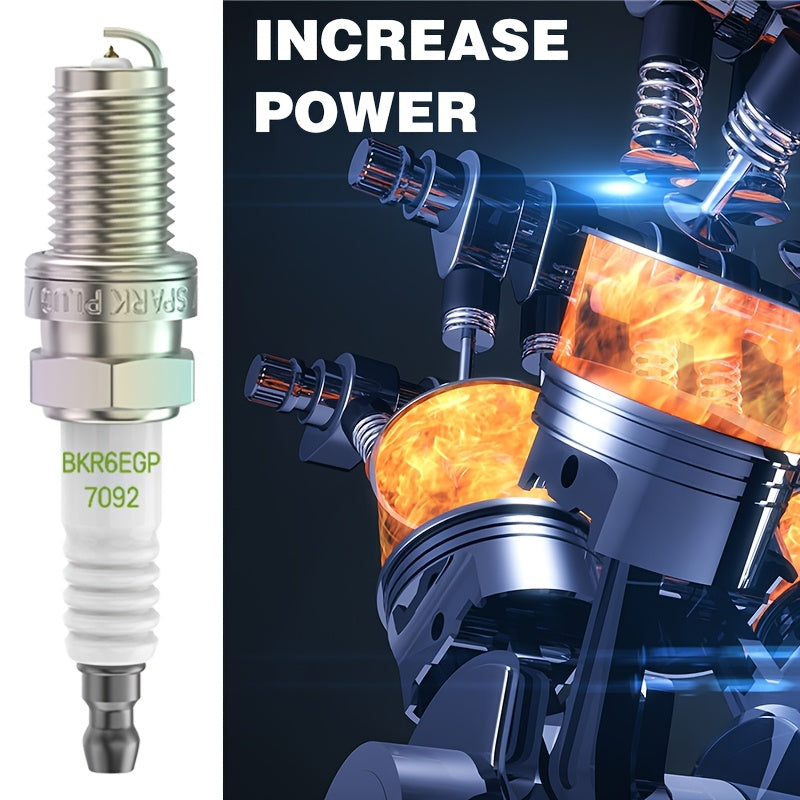 4pcs Spark Plugs Compatible With Various Car Models Replacement Auto Parts