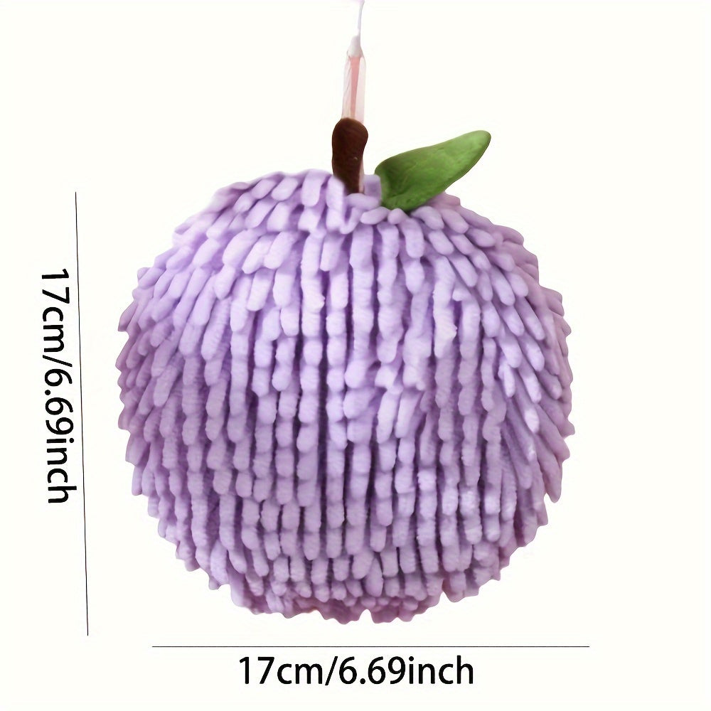 Meva mavzusidagi yumshoq va namni yaxshi so'radigan qo'l sochiq, oshxona yoki hammom uchun.