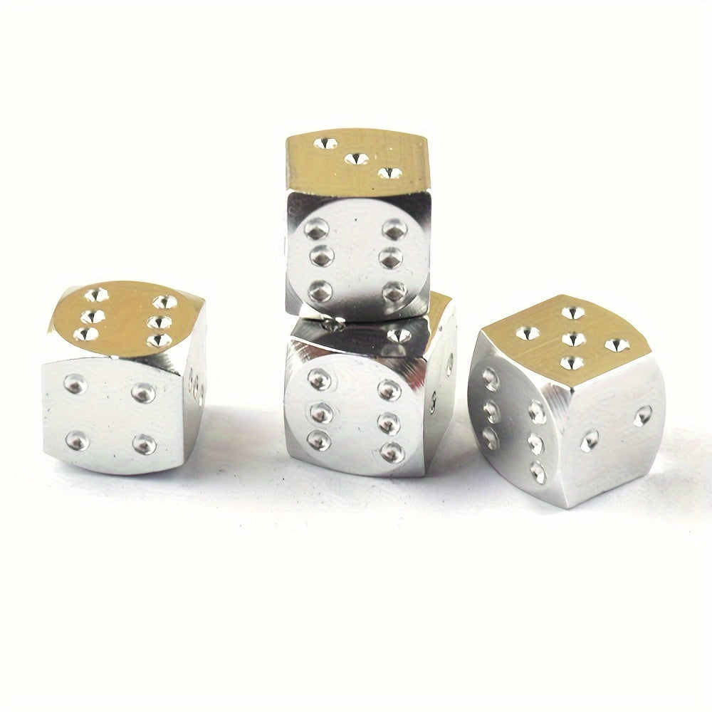 4 шт. алюминиевые сплавные цветные кубики для воздухозаборников, универсальные крышки для шин для автомобиля и мотоцикла