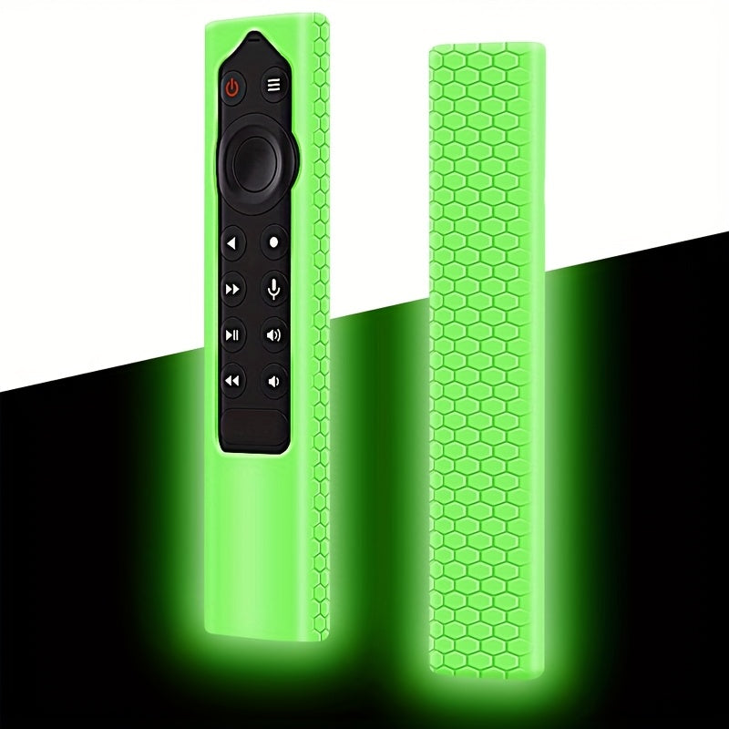 Funda de silicona para control remoto de Android TV, funda protectora a prueba de golpes y anti-caídas