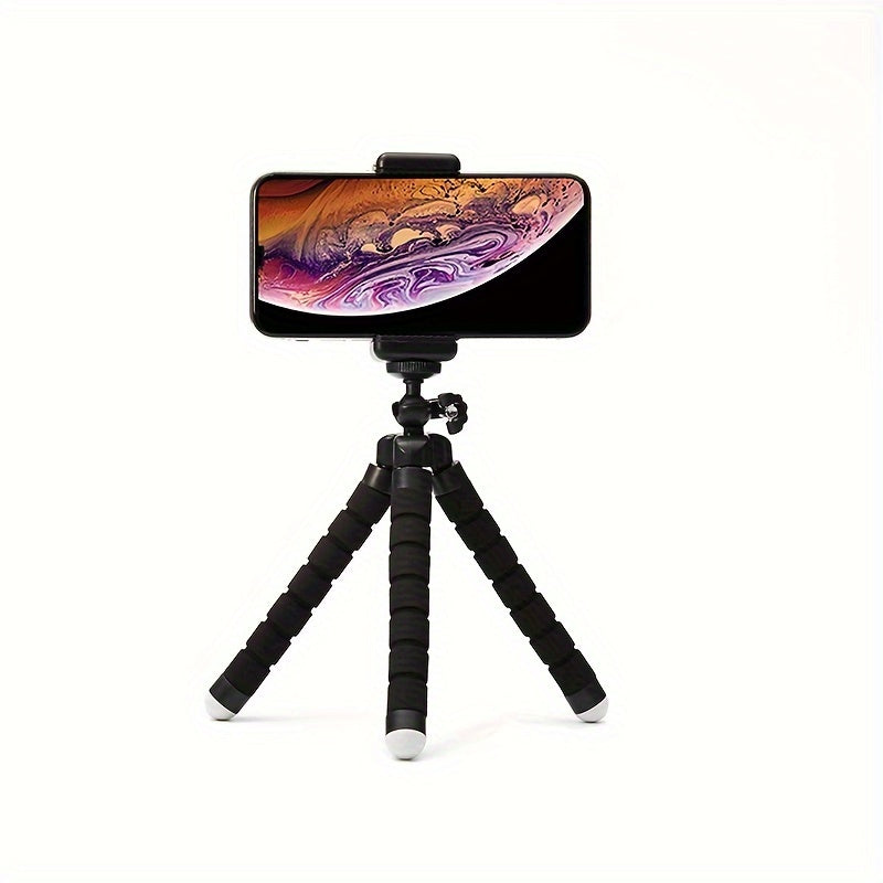 Mini Octopus Tripod for Phones and Cameras 360° Rotation Portable Clip