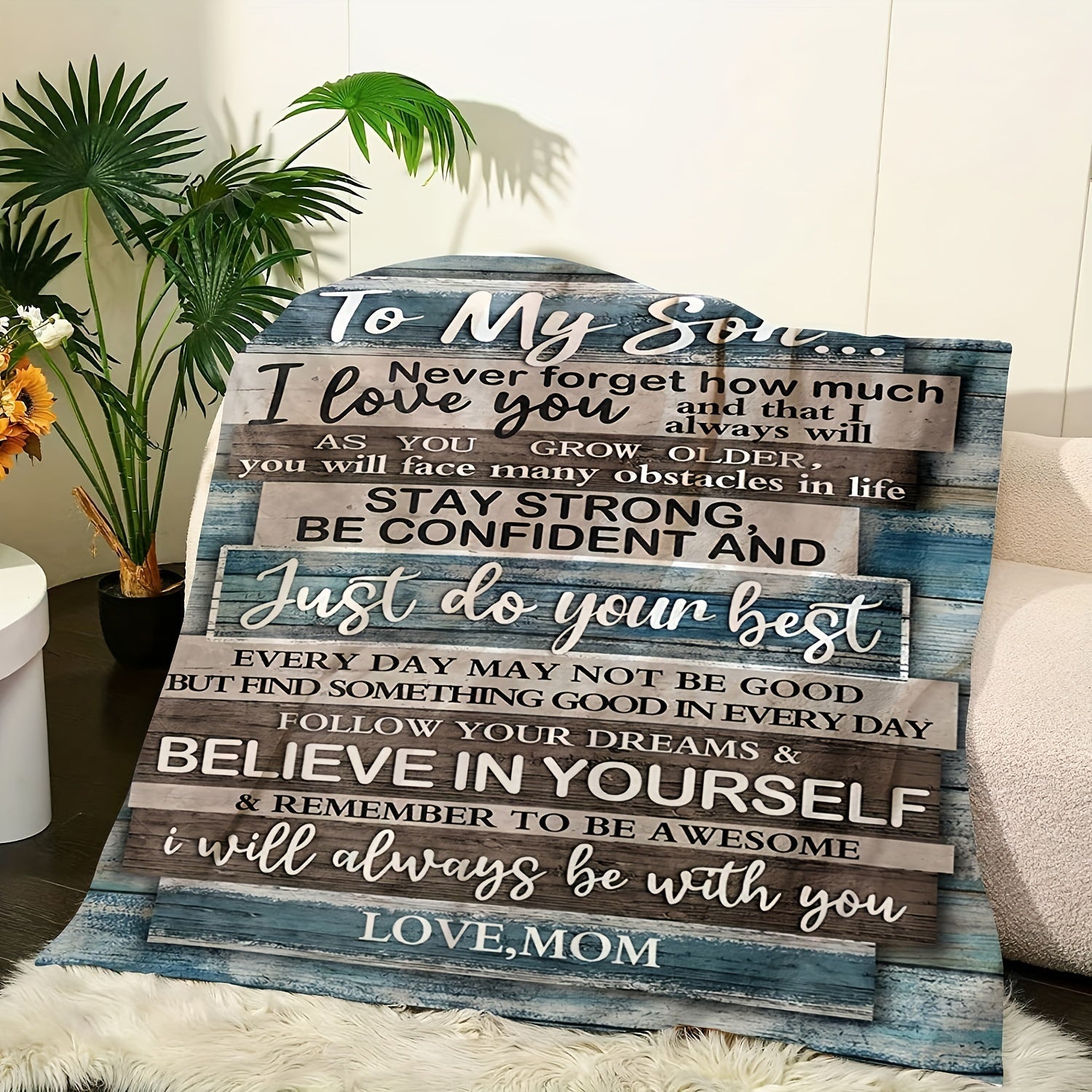 Kids Flannel Blanket for Boys Cozy Warm Throw for Couch Bed Sofa