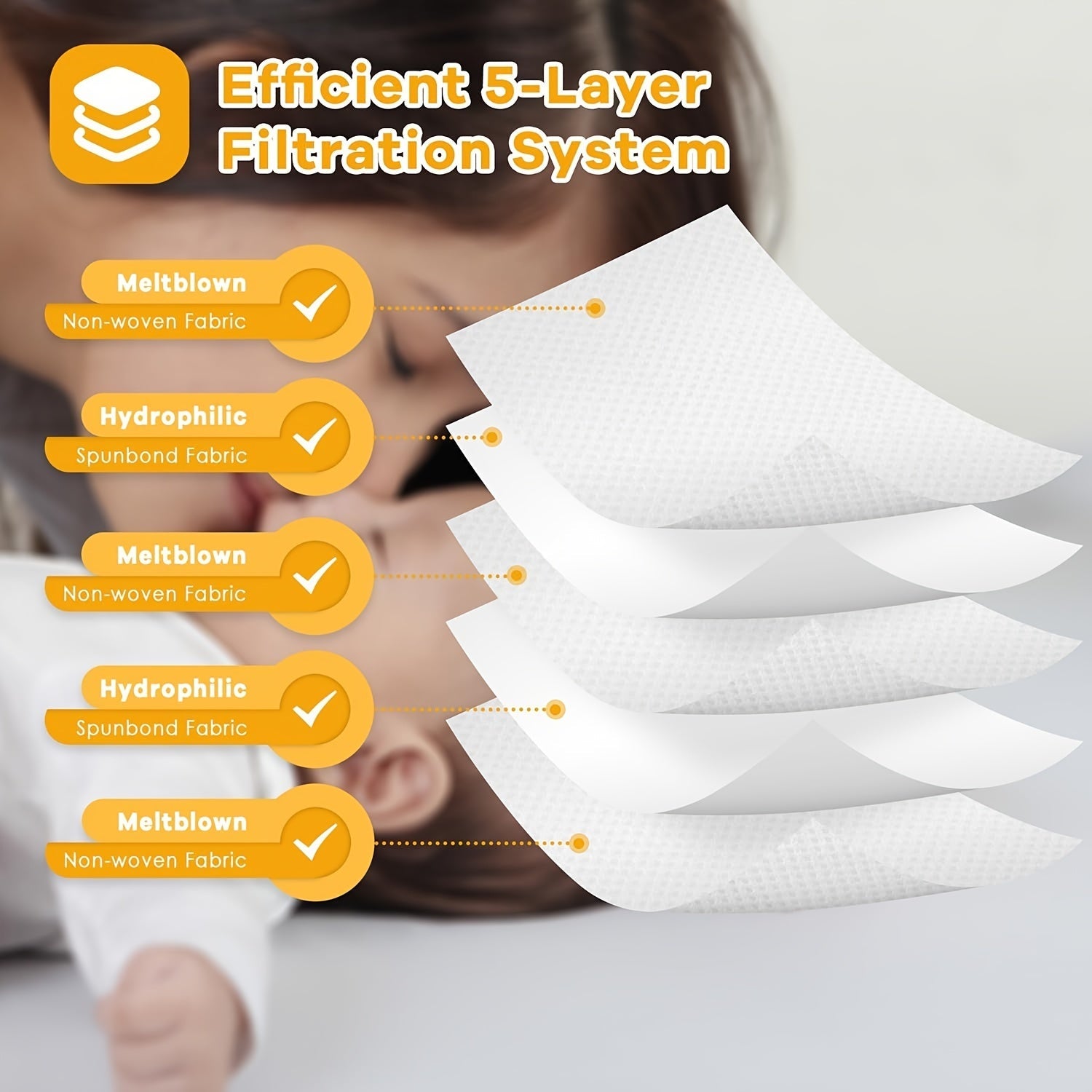 Set of 20 Polycarbonate Vacuum Bags for Canister Vacuums Compatible with AirClean 3D Efficiency Models