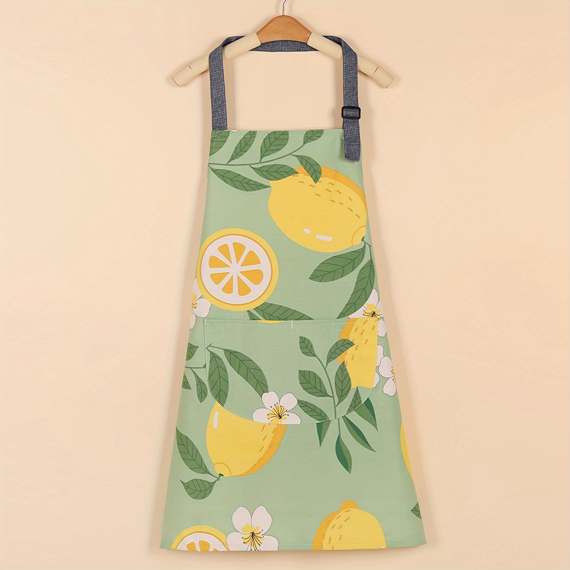 Adjustable Waterproof Apron with Large Pocket for Cooking and Baking Unisex