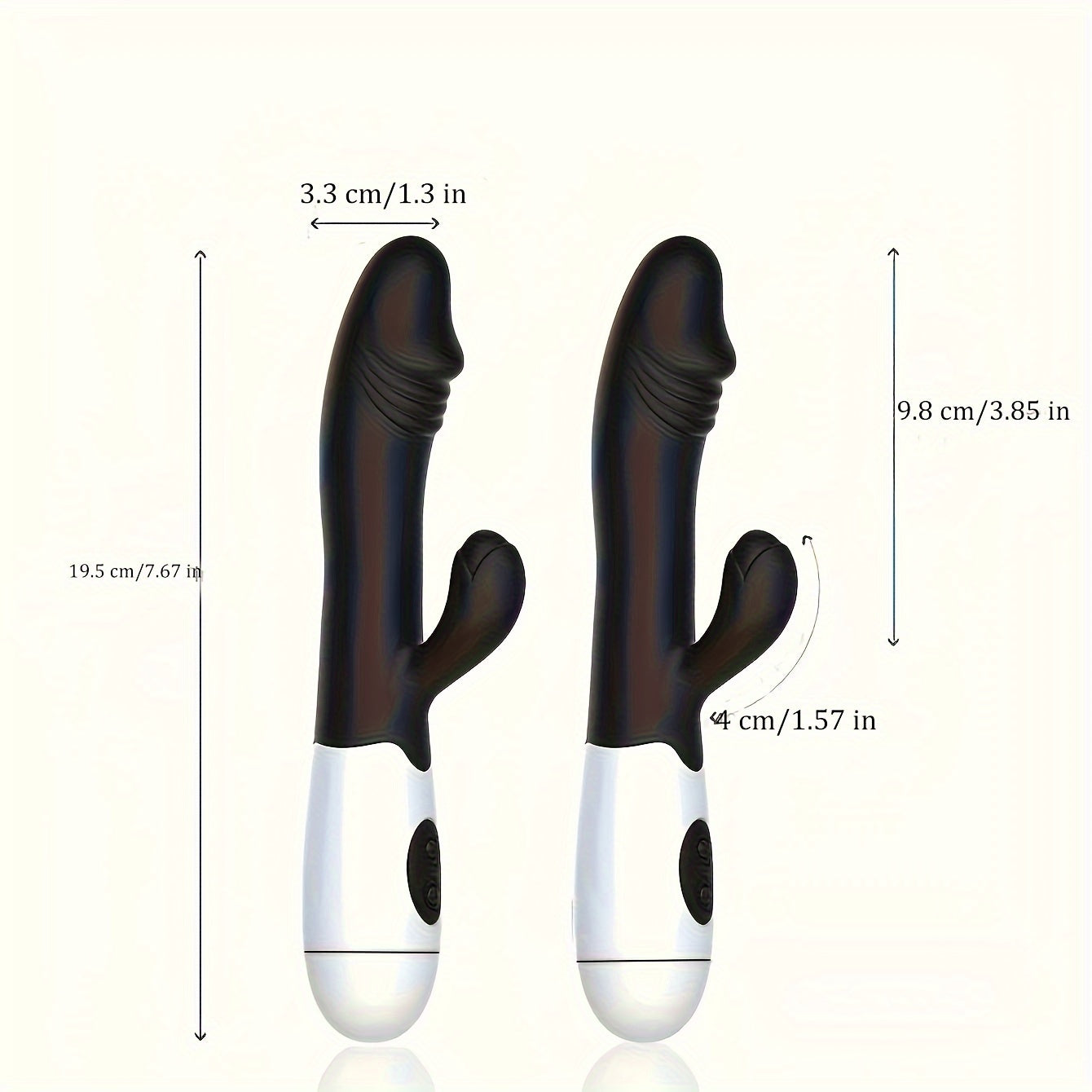 Female Silicone G-Spot Vibrator with 30 Modes for Beginners and Couples