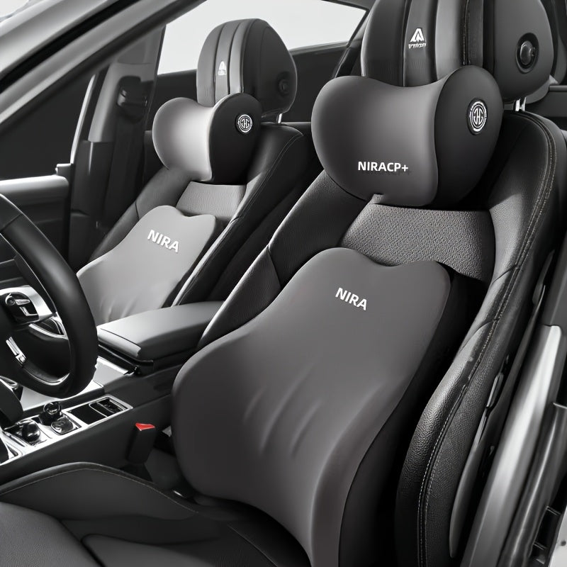 Car Seat Accessories Memory Foam Neck Pillow Lumbar Support Breathable Anti-Deformation