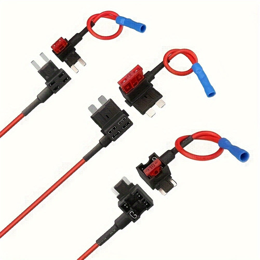 Mini Blade Fuse Tap Adapter 10A Car Micro Compact Fuse Holder