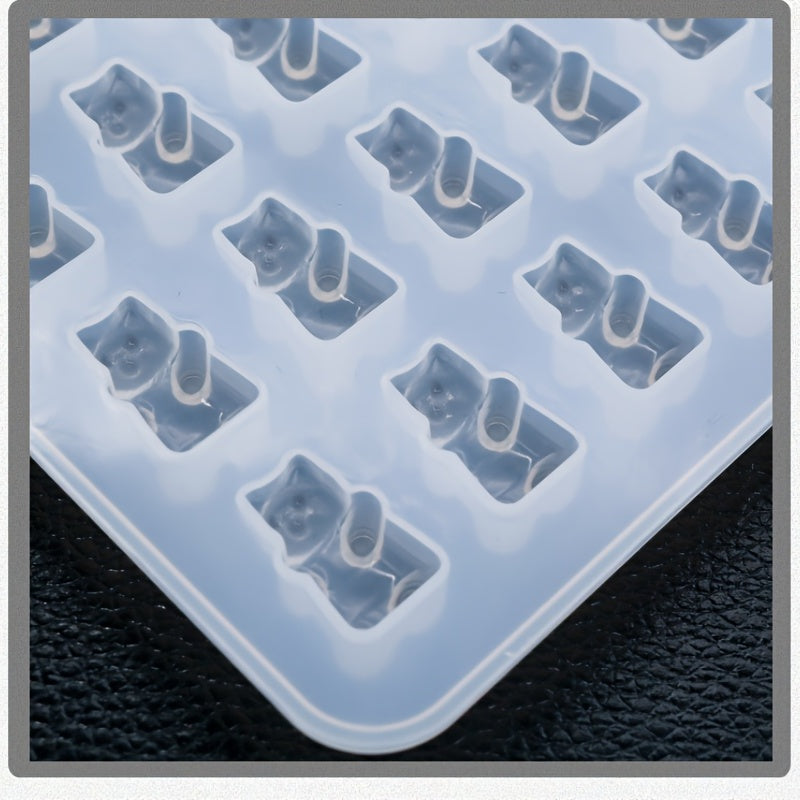 Silicone Gummy Bear Mold for Homemade Candy and Chocolate