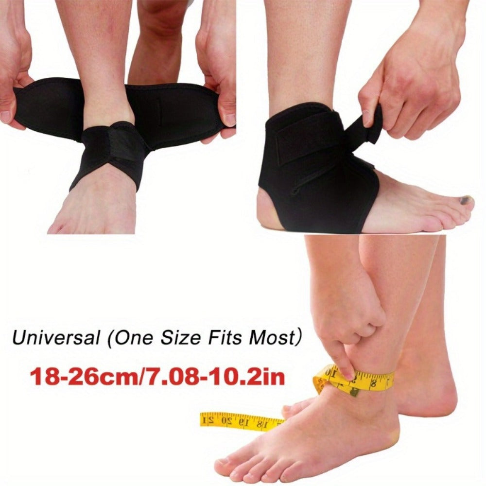 Adjustable Compression Ankle Support Strap for Basketball and Fitness 43cm x 18.49cm