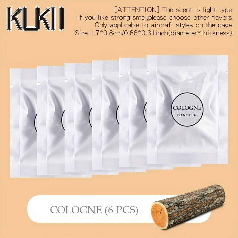 Car Air Freshener Scented Tablets Pack of 6 or 15 for Cars and SUVs