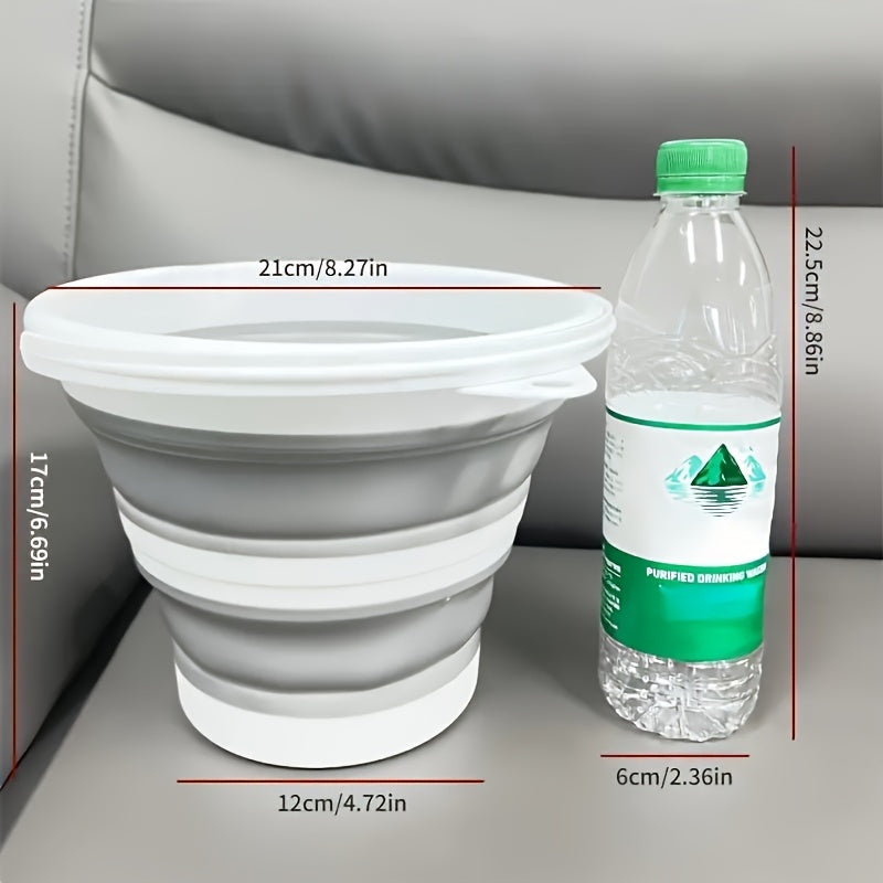 Collapsible Water Bucket for Camping and Outdoor Activities Durable PP Material