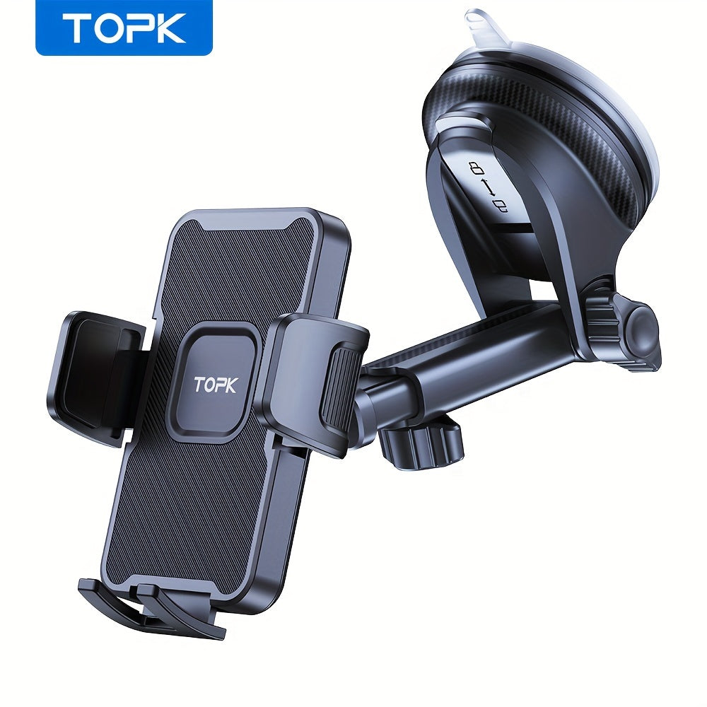 Soporte universal para teléfono de coche, soporte duradero para tablero, ajustable, compatible con smartphones