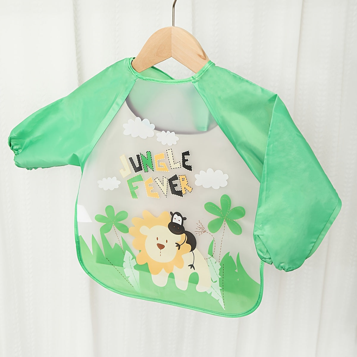 Baby Bibs Waterproof for Boys and Girls Spring Autumn Polyester Fiber Adjustable