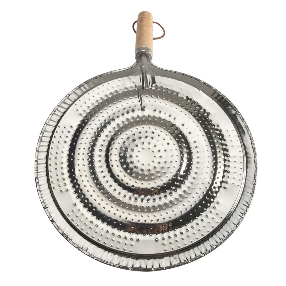 Wooden Handle Heat Diffuser Flame Guard for Gas Electric Induction Cooktops 21cm