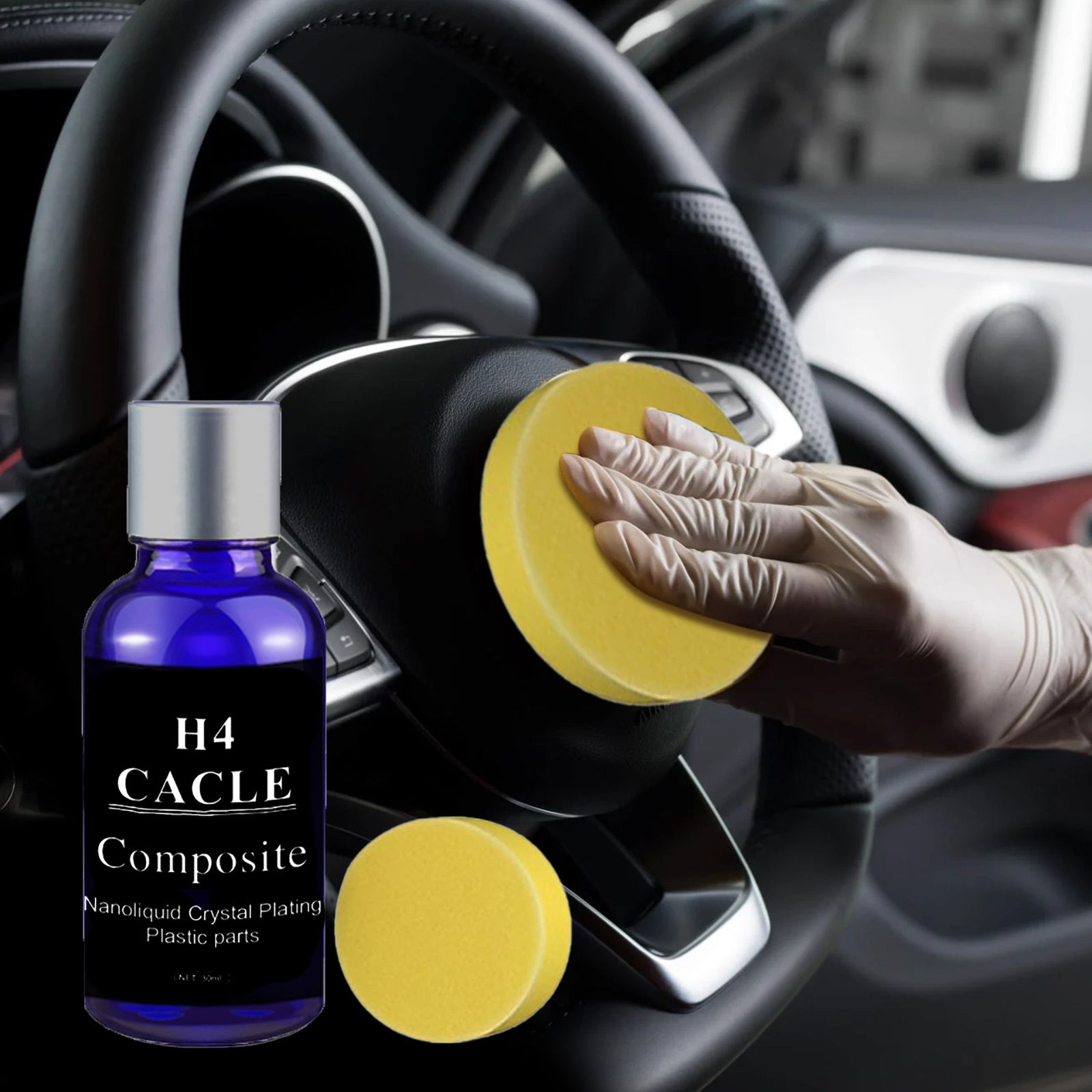 2-to'plam 30ml Nano Likvid Keramik Shisha Qoplamasi Gidrofob Avtomobil Yoqish