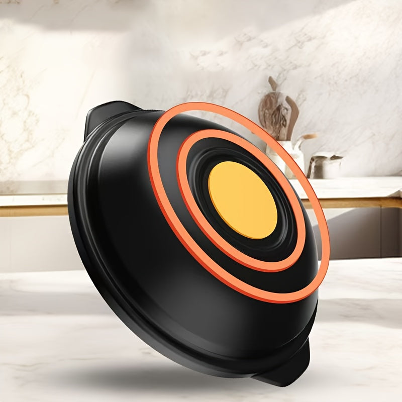 Floral Ceramic Clay Pot 1 Piece, Heat-Resistant, Explosion-Proof Stew Pot for Soup and Stew