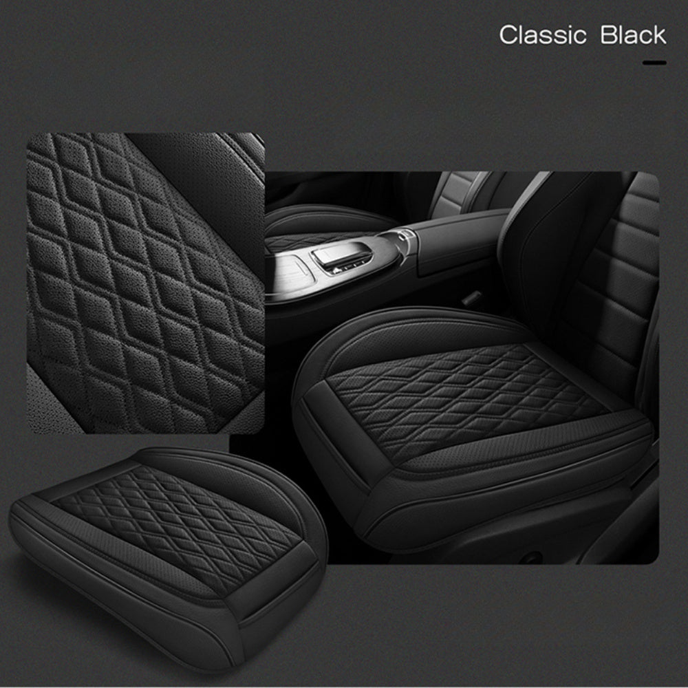 Yellow Car Seat Cushion Front Single Seat Breathable Non-Slip All-Season
