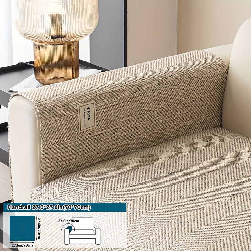 Чехол на диван из полиэстера в стиле бохо-шик для кресел и диванов, противоскользящий, безопасный для домашних животных, моющийся в машине