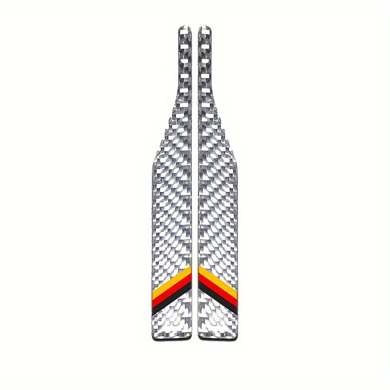 2Pcs Carbon Fiber Rearview Mirror Protection Stickers Anti-Collision Scratch Decals