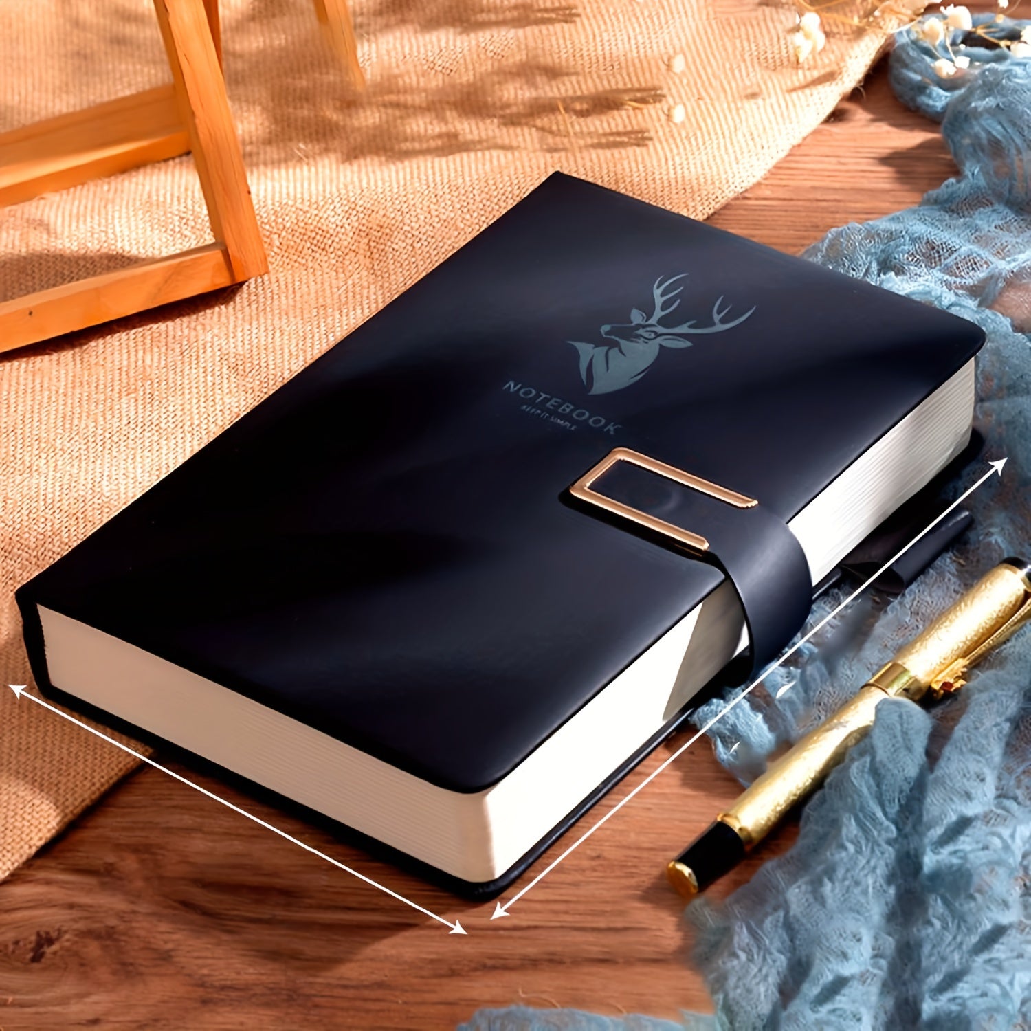 Ofis, biznes va talaba foydalanishi uchun moslashtiriladigan ultra-ingichka A5 daftari, yumshoq qopqoq, belgilovchi va suv o'tkazmaydigan dizayn.