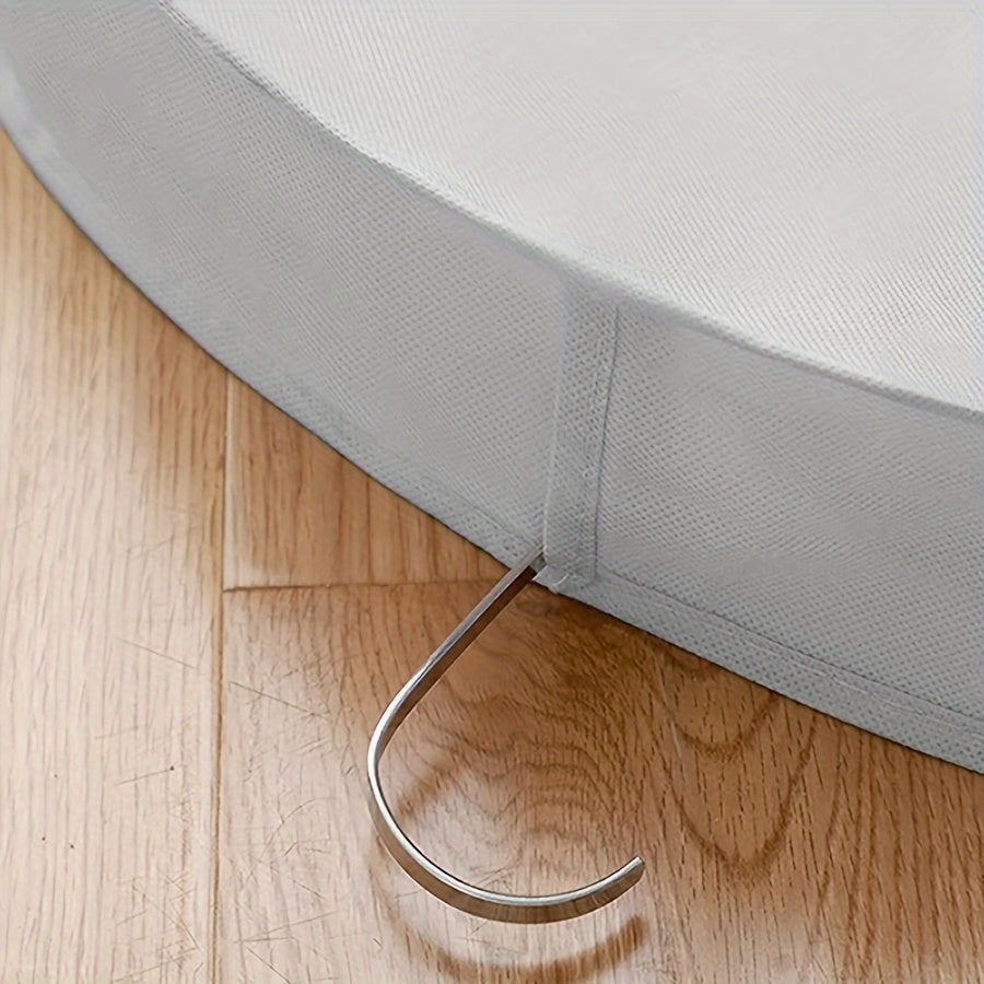 3D Dustproof Garment Cover with Zipper for Suits Dresses Coats Wardrobe Organizer