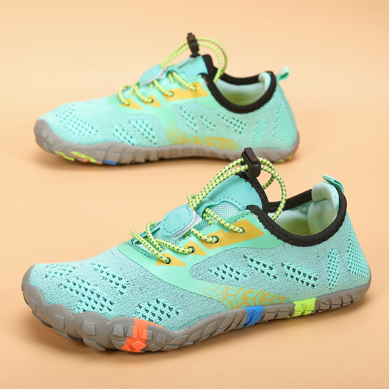 Zapatos de agua para niños, ligeros, de secado rápido, con slip-on, deportivos y casual para niños y niñas