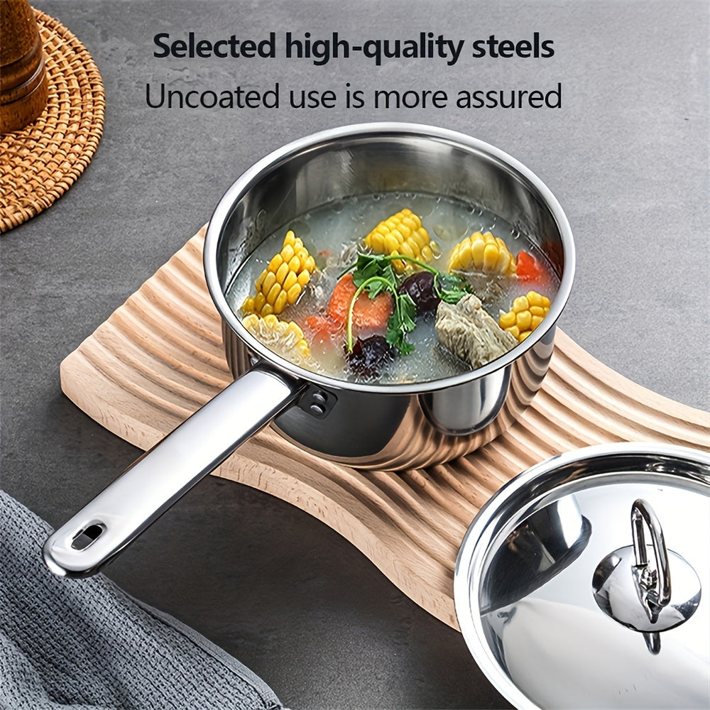 Set of 15 Non-Stick Cooking Pots with Handles and Lids