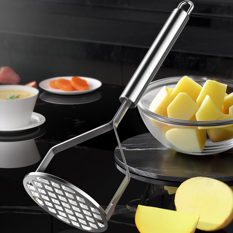 Нержавеющая стальная толкушка для картофеля - прочный инструмент для приготовления картофельного пюре, сладкого картофеля и детского питания, необходимый гаджет для домашних пюре на кухне