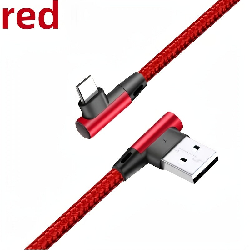 Nylon USB C Charging Cable 3 Pack 3.3ft 6.6ft 9.9ft Fast Charging Compatible with iPhone Samsung Pixel Switch