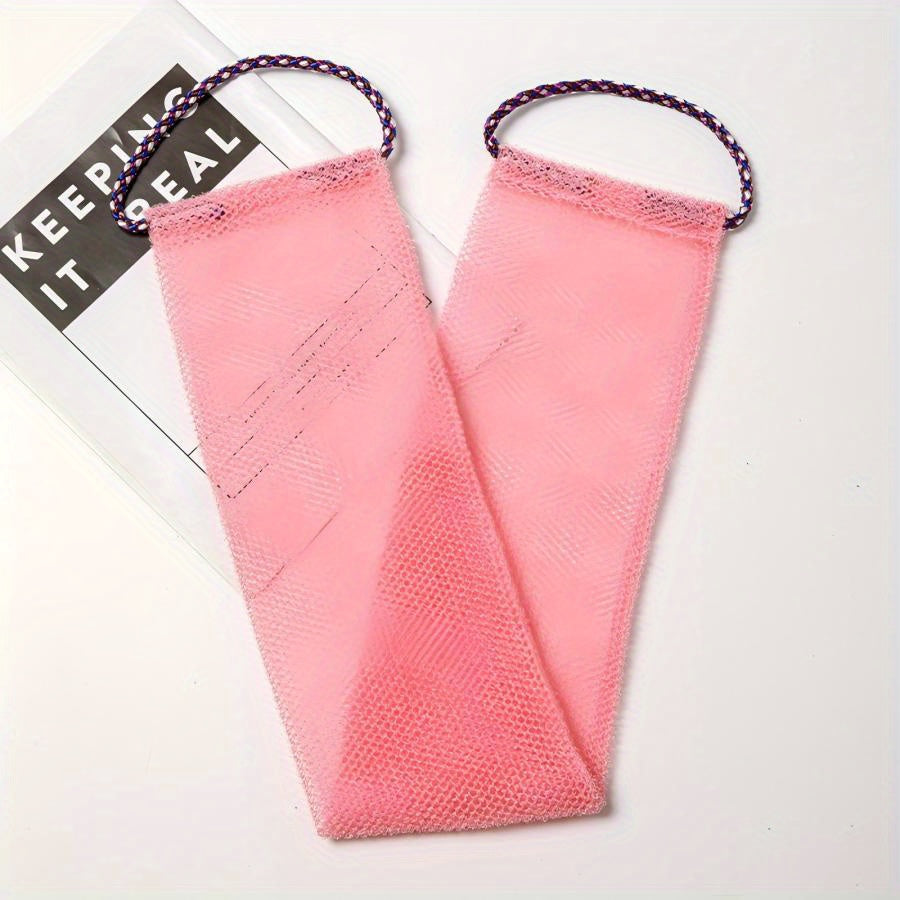 African Nylon Exfoliating Bath Towel for Dead Skin Removal Quick-Dry Lightweight Travel Bathroom