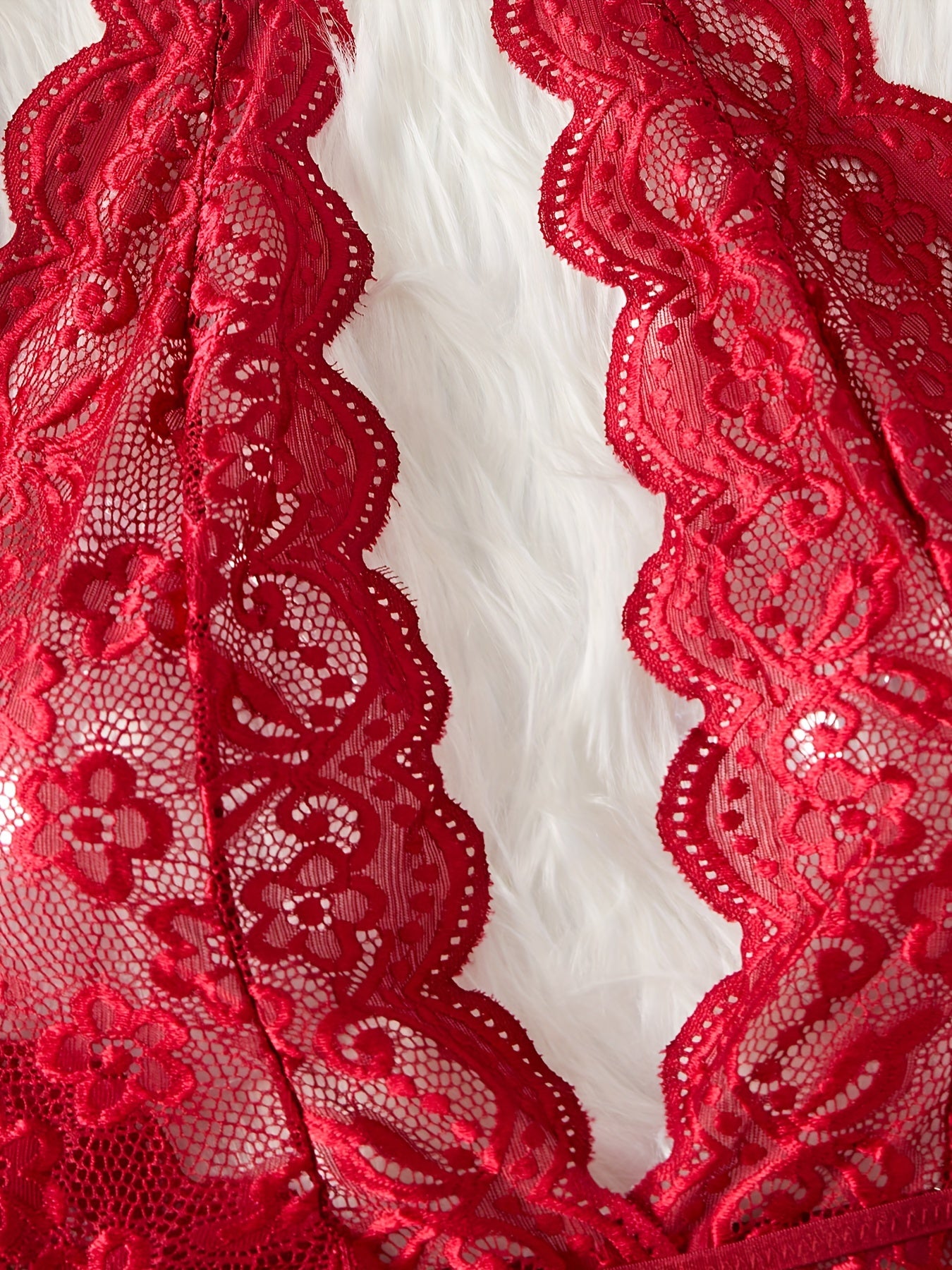 Women's Lingerie Lacy Halter Teddy Backless Bodysuit Sexy Nightwear