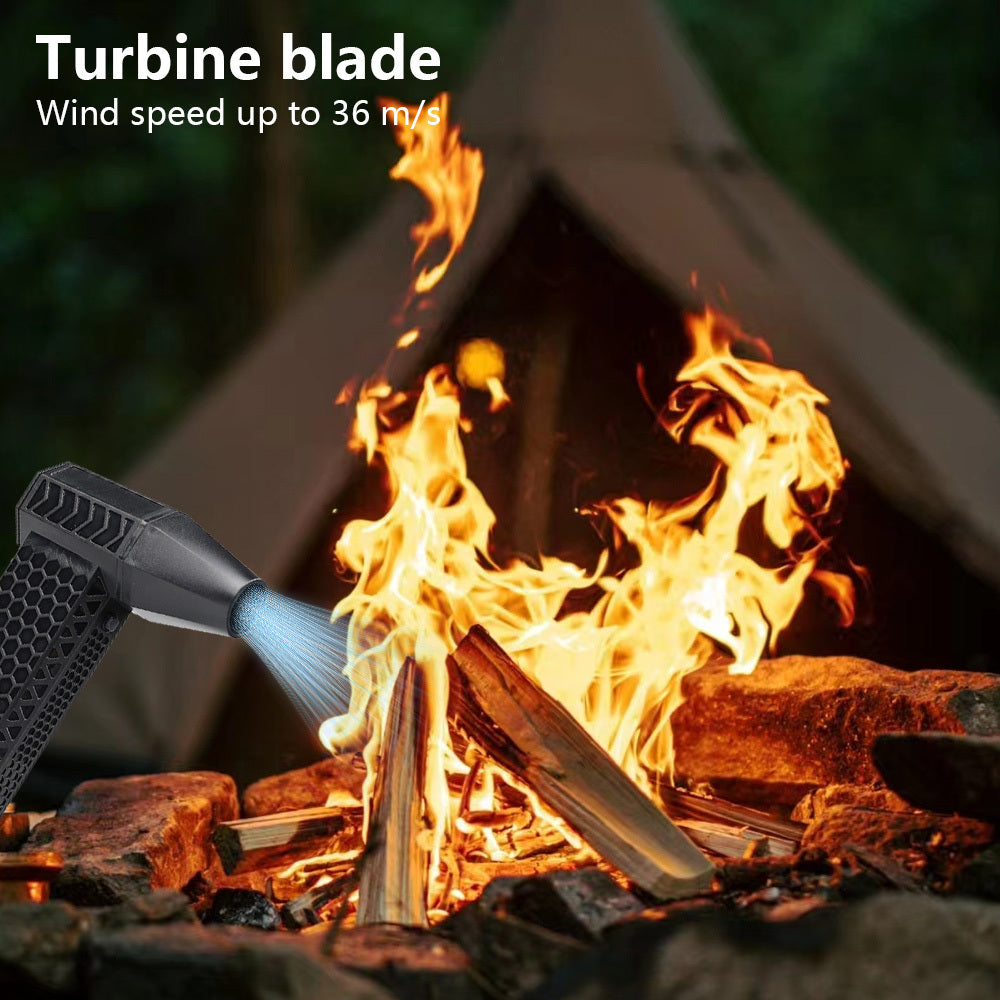 Портативный мини-воздушный насос для отдыха на природе, кемпинга, барбекю, клавиатурный блендер, вентилятор